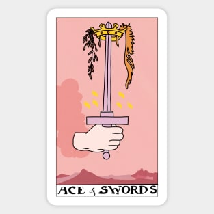 Ace of Swords Sticker